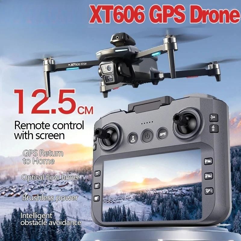 Drone Multispectral - Drone GPS Original XT606 MAX 4k