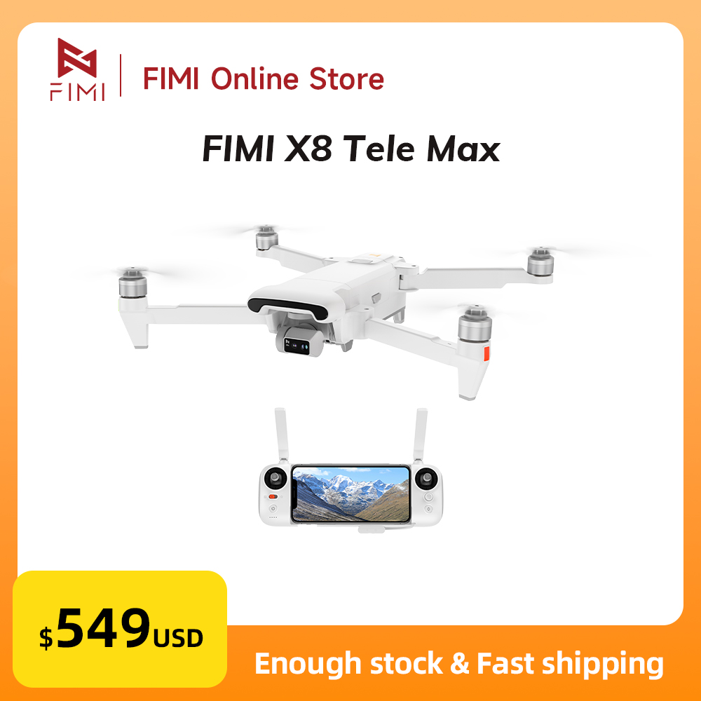 Drone Thermal Imaging - Drone FIMI X8 Tele Max 4K
