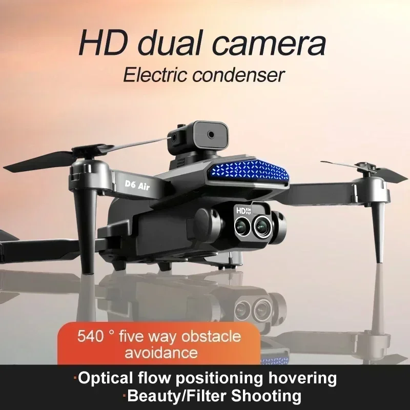 Mini Drone D6 8k avec caméra H - Drone Multispectral avis et prix