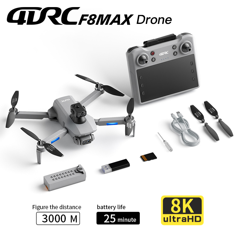 Drone GPS F8 MAX, caméra profe - Drone Surveying avis et prix