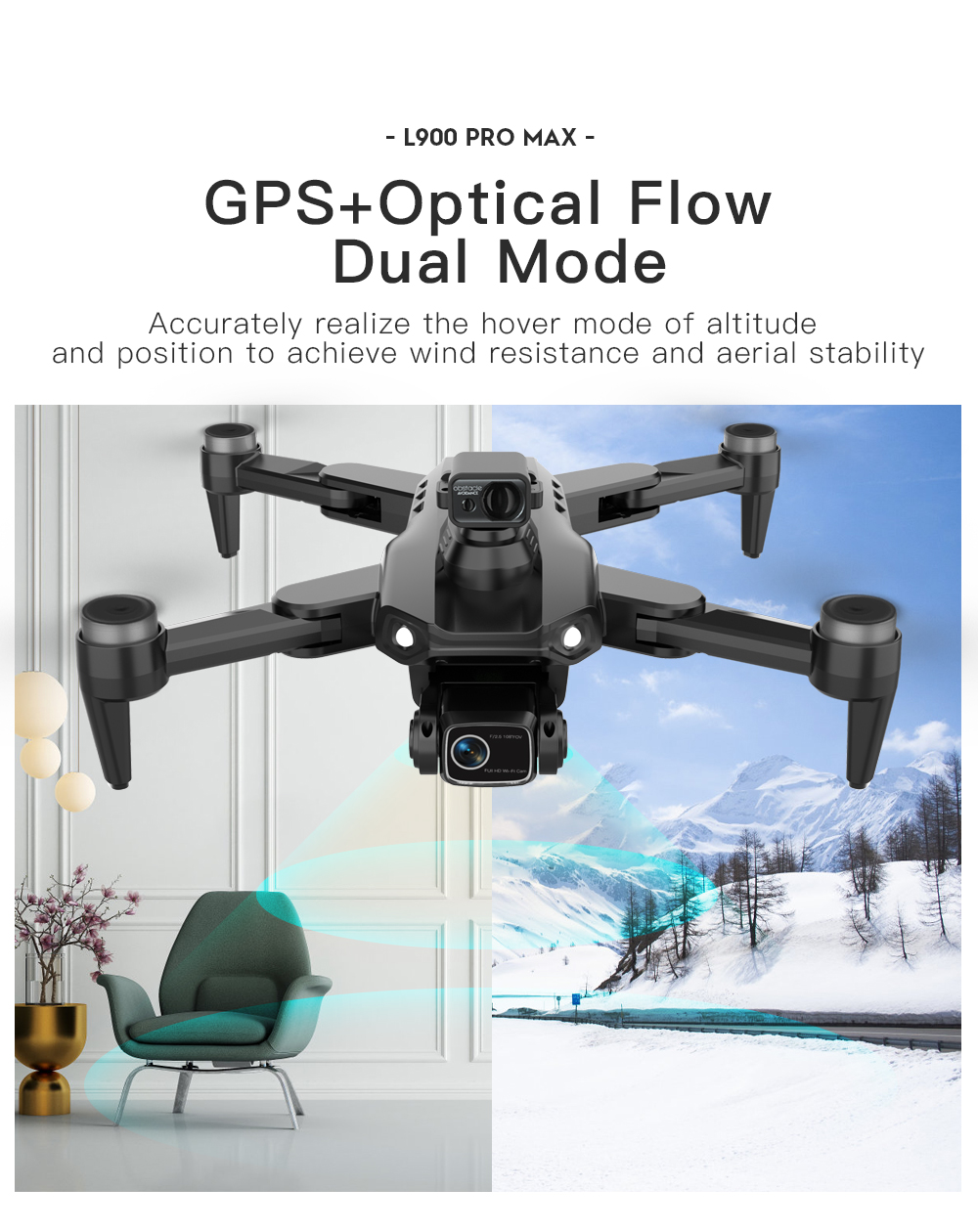 LYZRC L900 PRO MAX Laser évite - Drone Multispectral avis et prix
