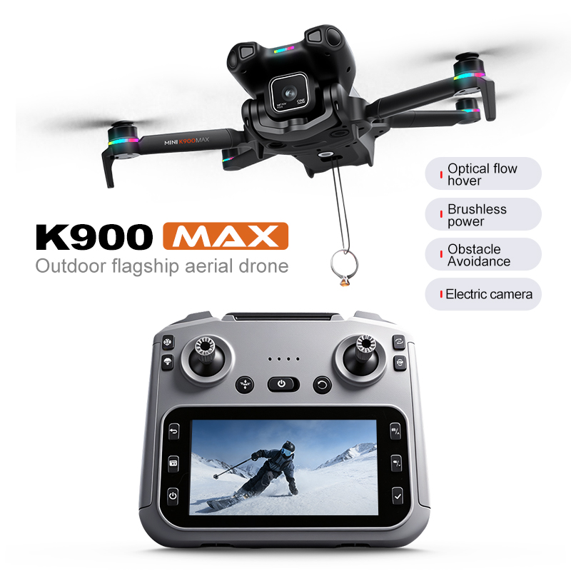 Nouveau Drone GPS K900 MAX ave - Drone Multispectral avis et prix